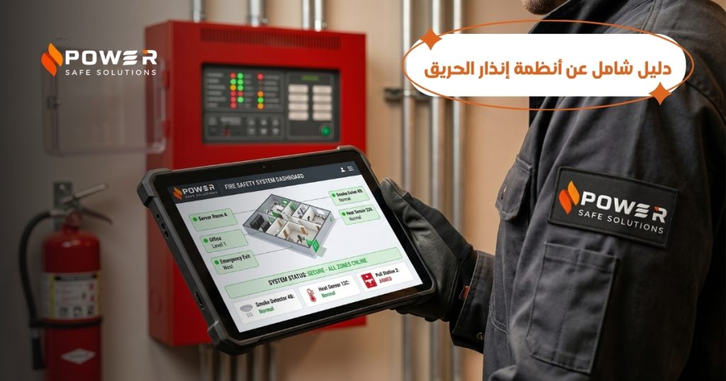 دليل شامل عن أنظمة إنذار الحريق